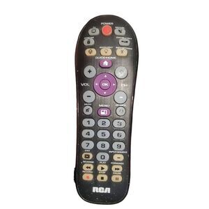 RCA BACKLIT UNIVERSAL REMOTE CONTROL - RC36K/39H-T1-O3
